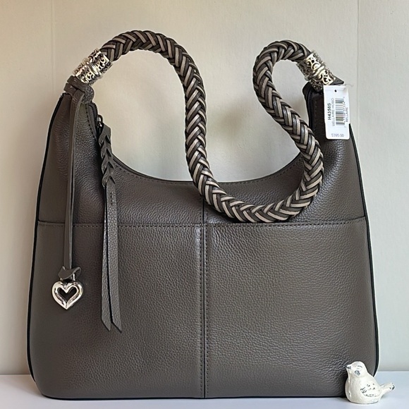 Brighton 🩶 BELLAIRE HOBO Shoulder Bag New With Tag 🏷️
